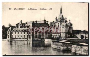 Old Postcard Chantilly south coast Chateau