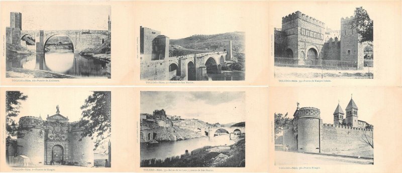 lots18  collection spain toledo all pre 1905 lot 36 ppc