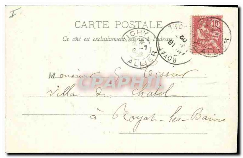 Postcard Old Pavillon Sevigne