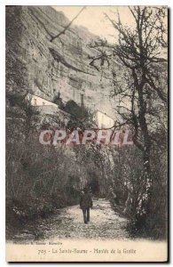 Old Postcard La Sainte Baume Montee de la Grotte