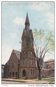 Tabernacle Baptist Church, Utica, New York, PU-1909