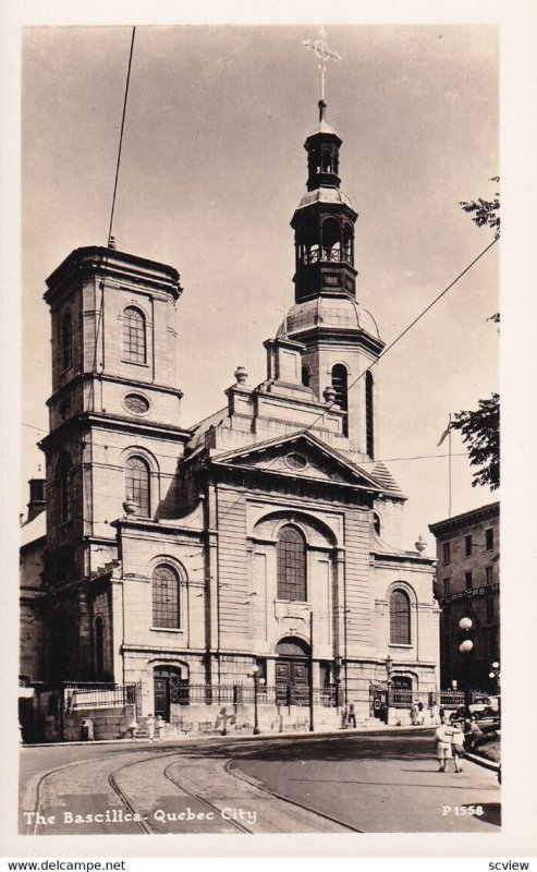 RP; QUEBEC CITY, Quebec, Canada, 1920-1940s; The Basilica
