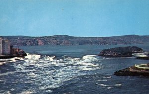 Rapids at Reversing Falls,St John,New Brunswick,Canada