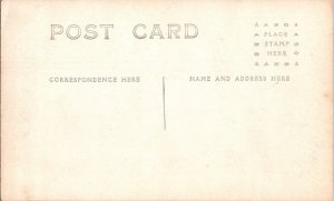 RPPC Family In Kitchen Antique Postcard c1910 Ki9