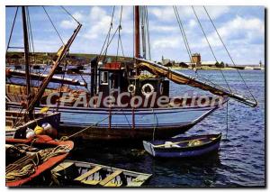 Postcard Modern Camaret The Port Vauban Tower Notre Dame de Rocamadour