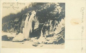 Cassville Missouri C-1910 RPPC Photo Postcard Dripping Springs Grant 11172