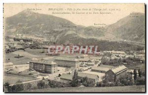Postcard Briancon Old City the highest of Europe St. Catherine Barracks and F...