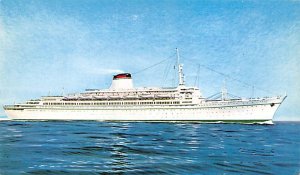 Leonardo Da Vinci Italian Line Ship 