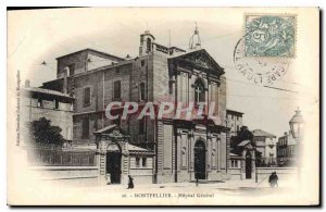 Postcard Old MONTPELLIER General Hospital