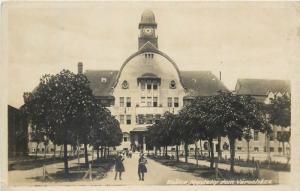 Eastern Europe Košice SLOVAKIA 1929 real photo postcard