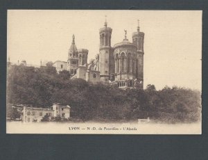 Ca 1909 Post Card Lyon France Notre Dame