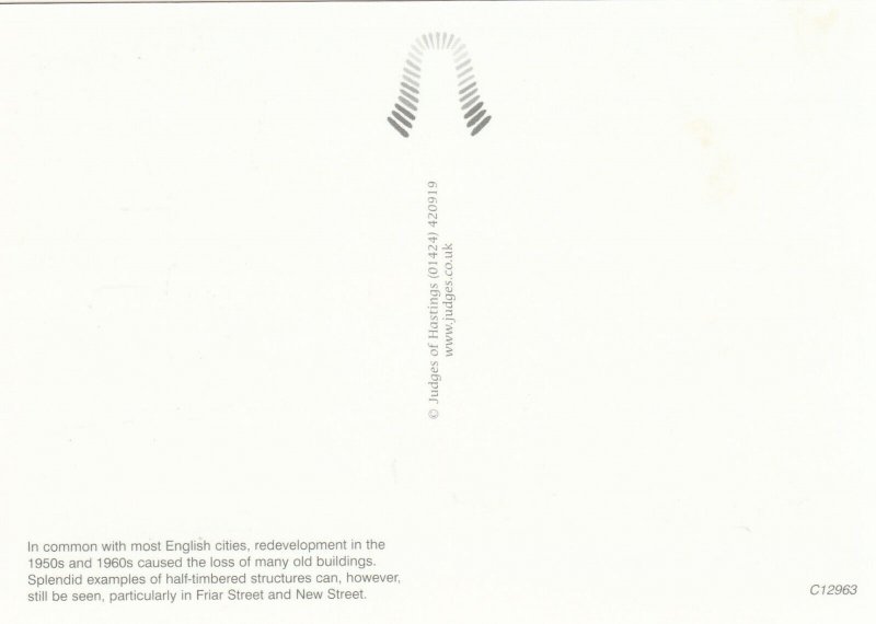 OLD WORCESTER, Worcestershire - Vintage POSTCARD