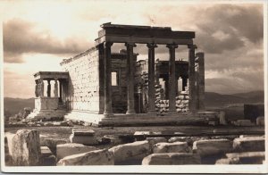 Greece Athens Acropolis Vintage RPPC C193