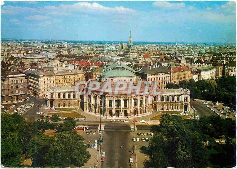 Postcard Modern Vienna The Burgtheatre