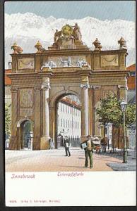 Triumpforte Innsbruck Austria Postcard BIN 