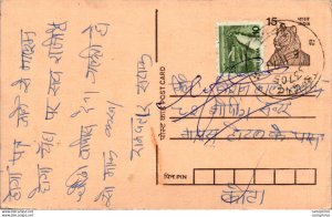 India Postal Stationery Tiger 15