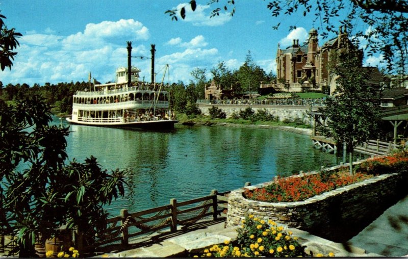 Florida Walt Disney World Sternwheeler Admiral Joe Fowler 1973