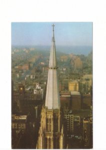 First United Methodist Church Spire, Chicago, Illinois, Vintage Chrome Postcard