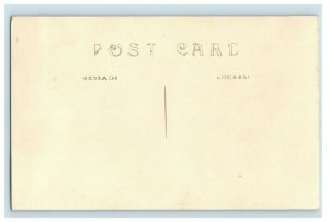 Circa 1910 RPPC Morgan's Lost Land Lake Resort, Hayward, WI Tame Deer Cabin P21 