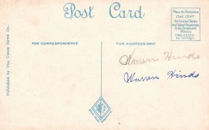 Post Office Postal Service Building Albany New York Street View Vintage Postcard