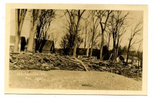 VT - Whitesville. Flood Damage, November 3, 1927   *RPPC