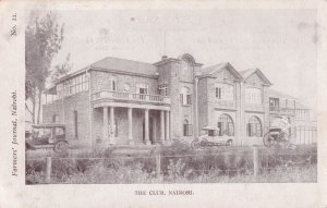 Nairobi Club African Farmers Journal Antique Postcard