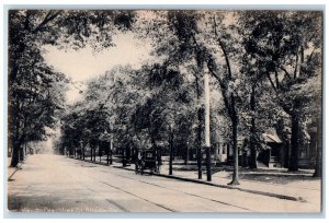 c1905 View on Peachtree Street Atlanta Georgia GA Rotograph Postcard