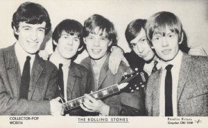 Music Postcard - English Rock Band - The Rolling Stones  A4516