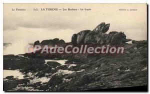 Postcard The Old Finistere Torch rocks Bunny