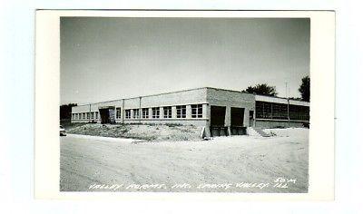 Valley Forms Factory Spring Valley Illinois 1950s RPPC real photo postcard