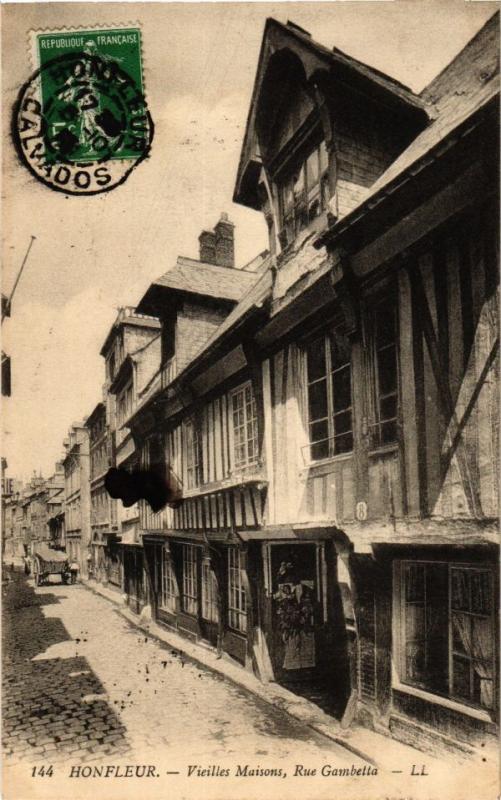 CPA HONFLEUR - Vieilles Maisons (272340)