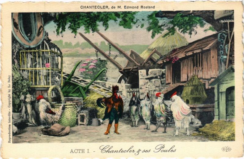 CPA AK Acte I-Chantecler & ses Poules ARTISTE THEATRE STAR (319281)