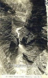 Still Water Gorge, real photo - Watkins Glen, New York