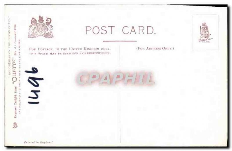 Postcard The Old Thatcher Rock Torquay