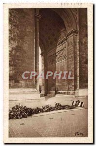 Old Postcard Paris Tomb of the Unknown Soldier