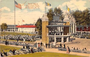 Band Stand, Exposition Park Rochester, New York, USA 1914 