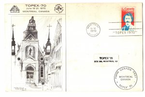 Canada, TOPEX ATA Convention Philatelic Cover, 1970