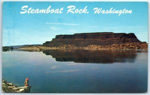 Postcard - Steamboat Rock, Washington