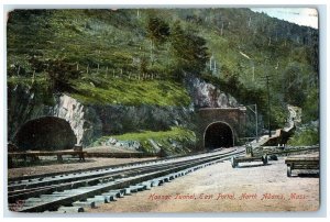 1907 Hoosac Tunnel East Portal North Adams Gloucester Massachusetts MA Postcard