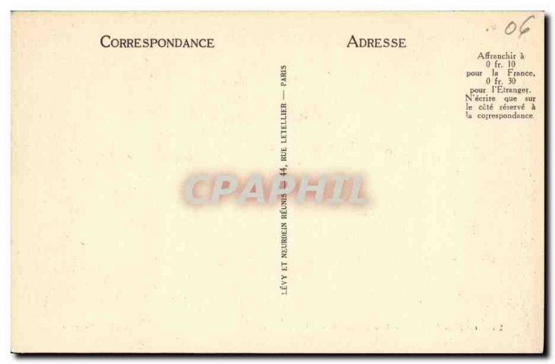 Old Postcard Cap Martin Vue generale