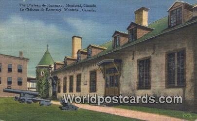 Chateau de Ramezay Montreal Canada Unused 