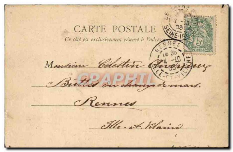 Le Havre - The Bourse and Gateway - Old Postcard