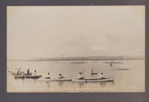 Peoria ILLINOIS RPPC 1911 ROWING BOAT RACE River 6 OAR Sculls #7 Regatta IL