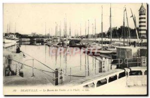 Old Postcard Deauville Yacht Basin and the Lighthouse Charter