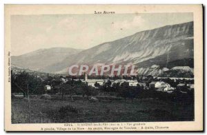 Postcard Old St Andre the Alps Vauclose Vue Generale Village Mure Mountain Ch...