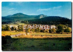 Modern Postcard Le Pertuis Haute Loire Aerial View of General Pertuis Corbier...