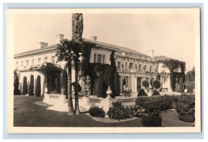 Vintage RPPC Huntington Library Art Gallery Outside View Postcard P129E