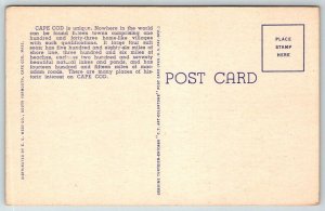 That's Cape Cod Massachusetts   Postcard