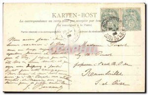 Old Postcard Lanrivain Calvary