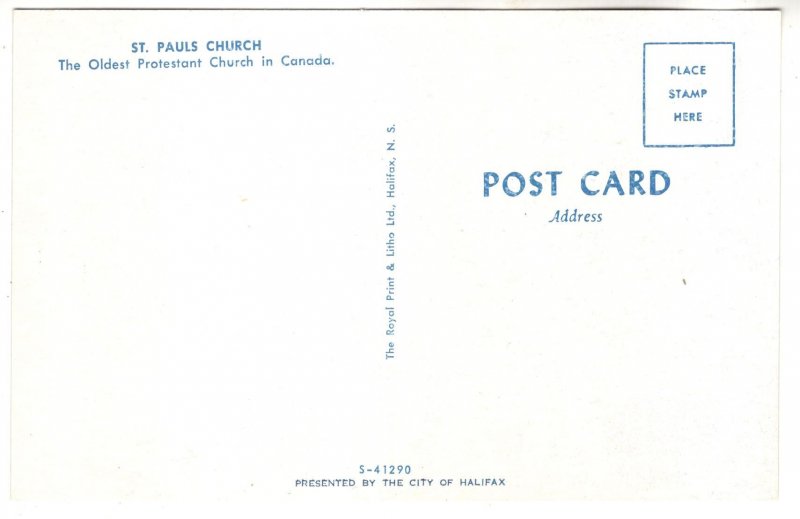 St Paul's Church, Halifax, Nova Scotia